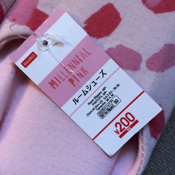 Daiso “Make Your Own Path” Slippers - Picture 2 of 4